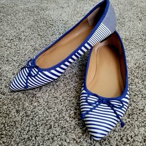 Classic Striped Flats